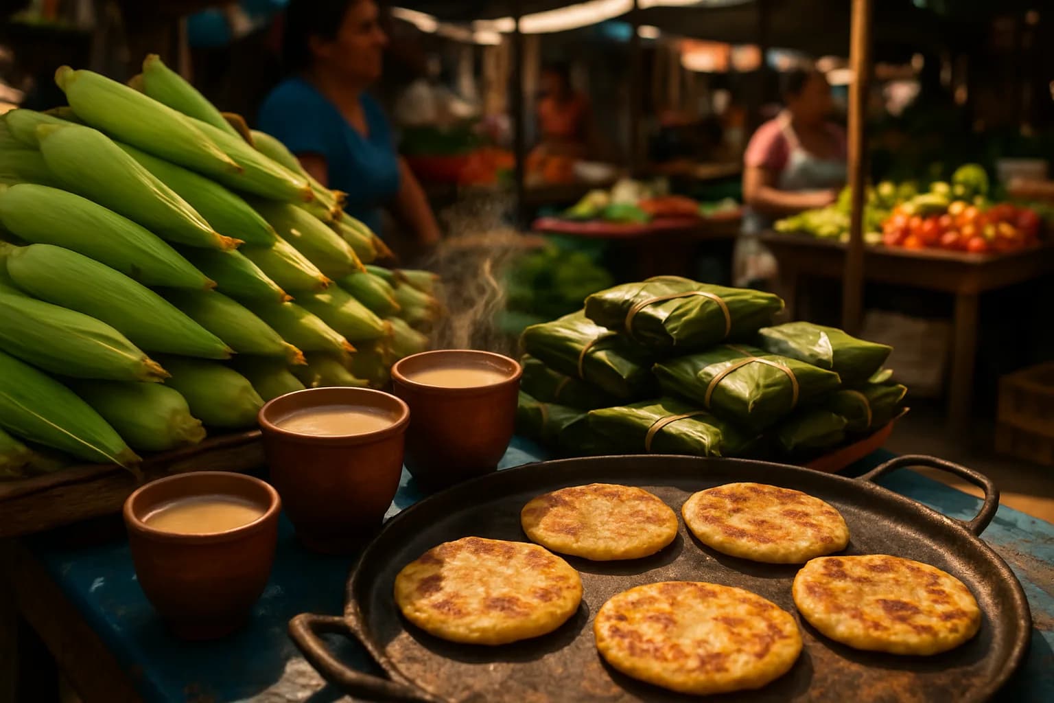 Corn Season Flavors in El Salvador’s Local Markets