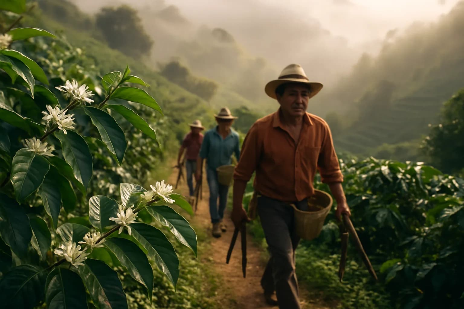 Where Coffee Country Wakes Up Before Harvest