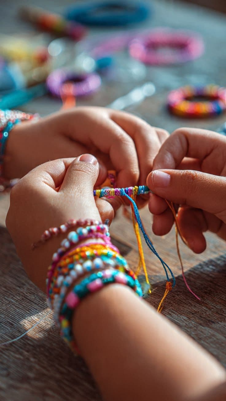 Woven Bracelet Workshop: Learn macramé techniques and weave your own handmade bracelet