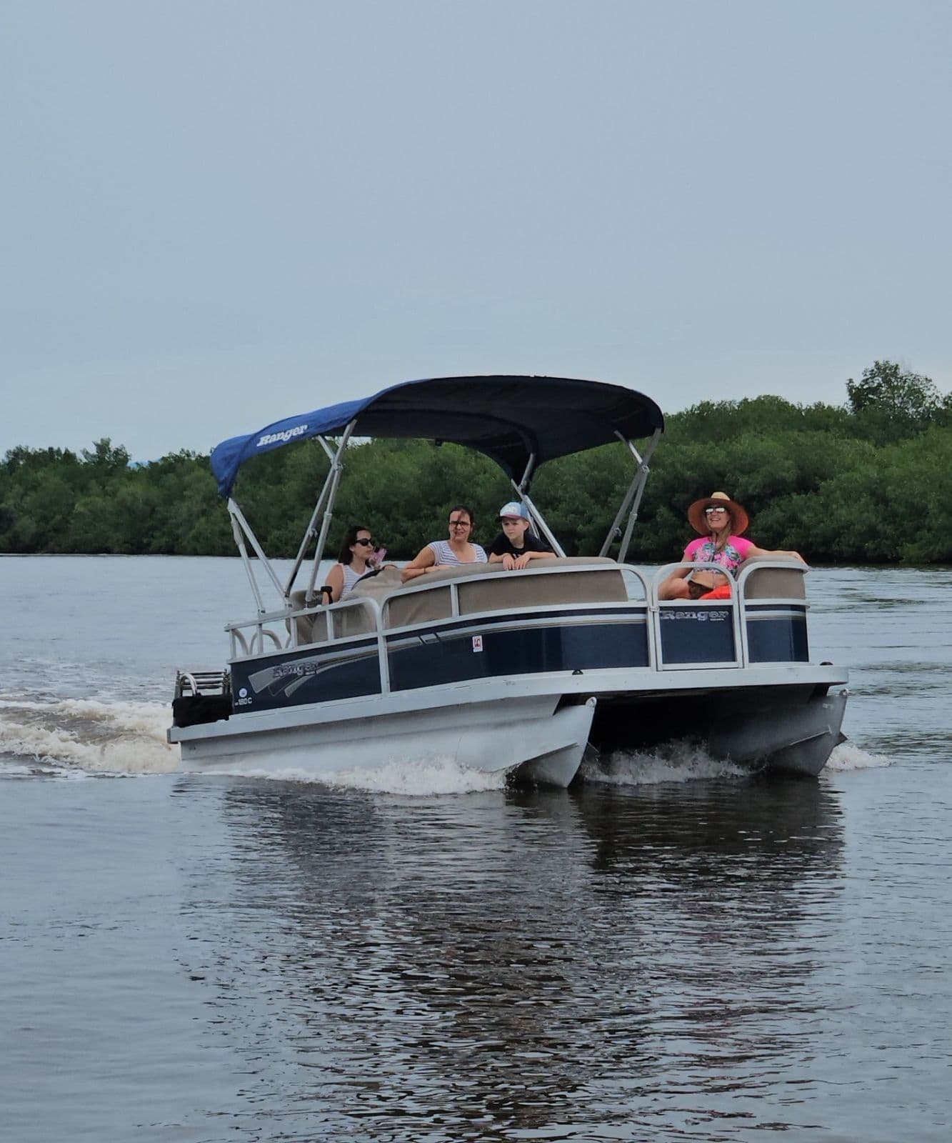 Private Pontoon Boat Tour with Captain