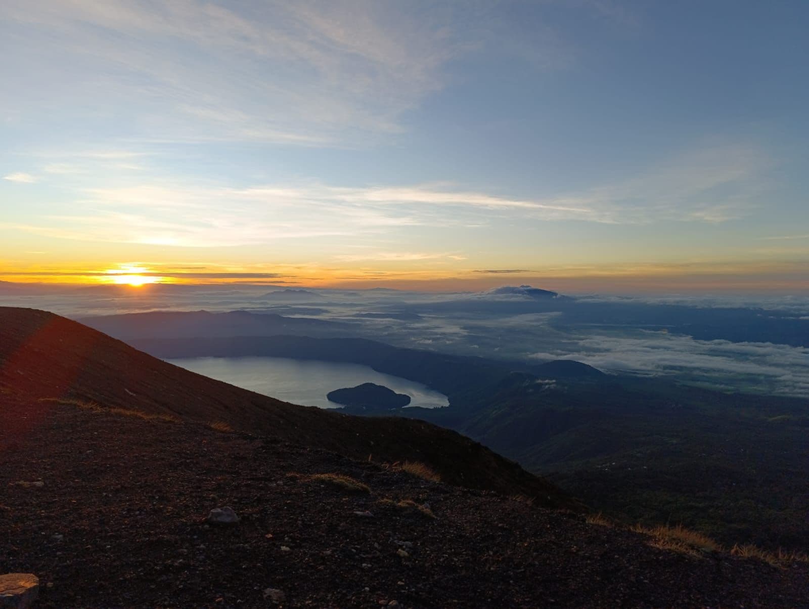 Hike to Watch the Sunrise at Santa Ana Volcano or Izalco Volcano.