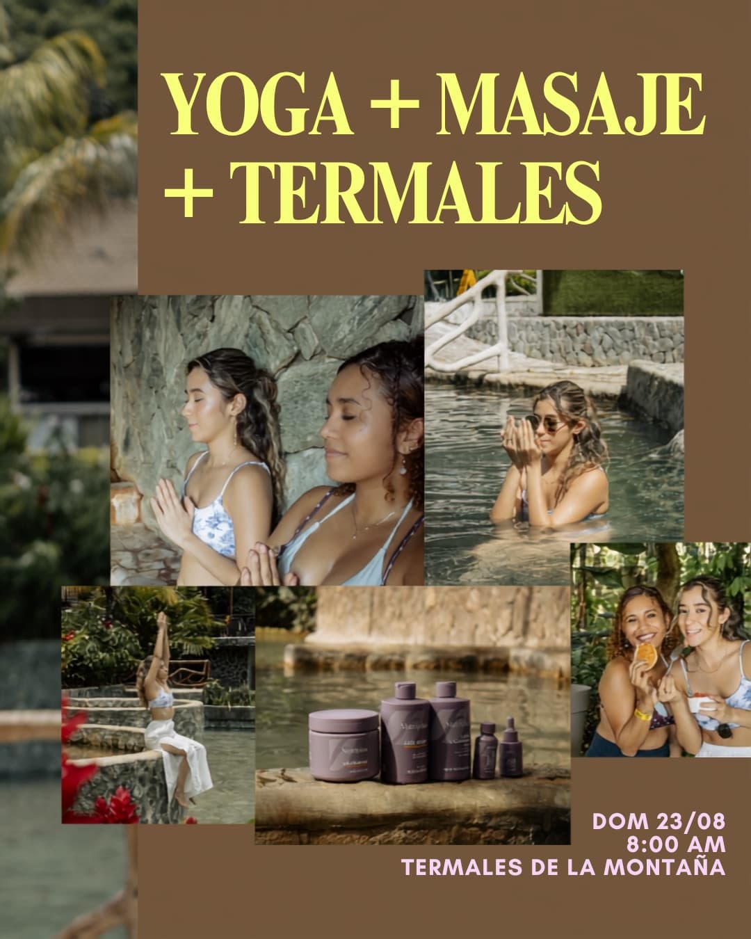 Yoga and Relaxing Massage at Hot Springs