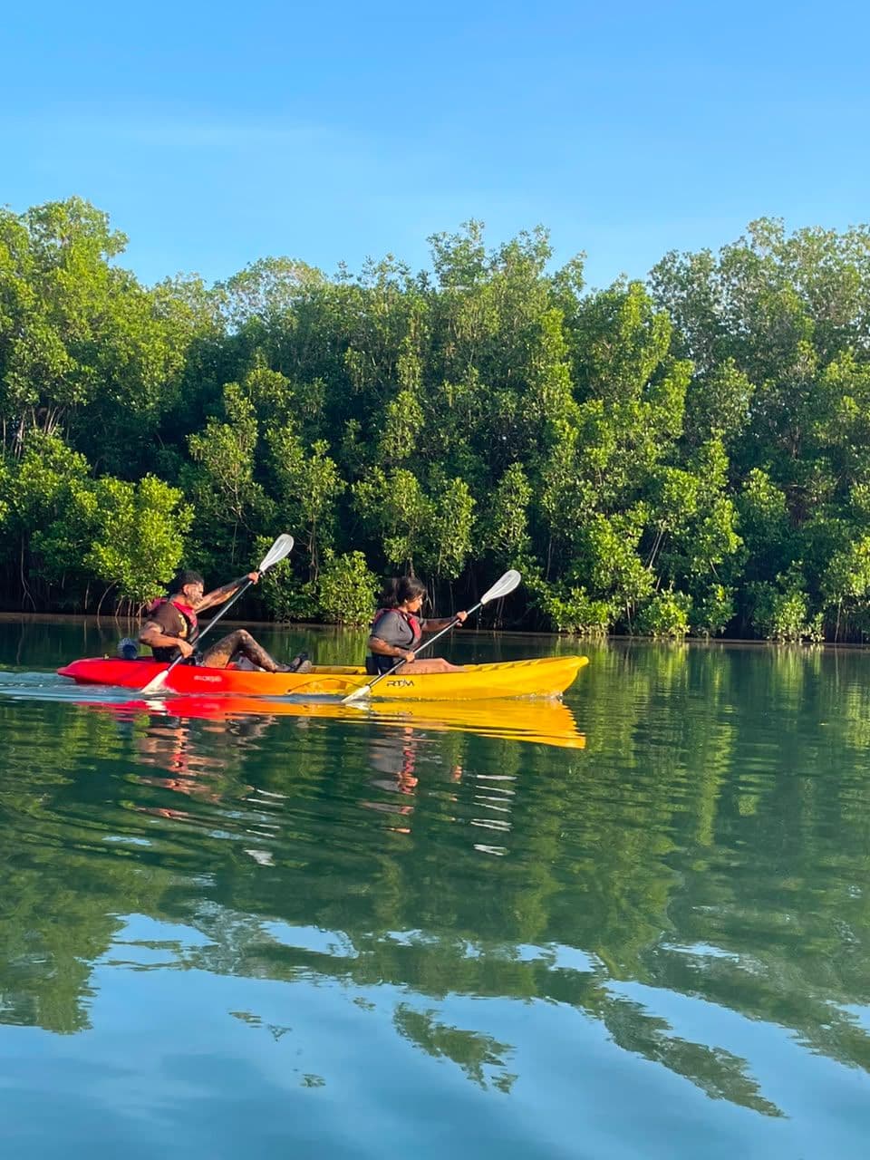 Kayak Tour through the Mangroves of the Salvadoran Pacific with Certified Instructor