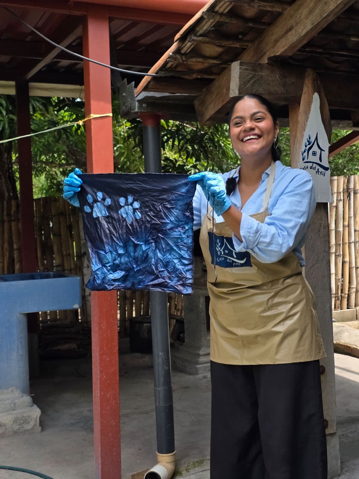 Educational Azulito - Dye Your Handkerchief in Santiago Nonualco